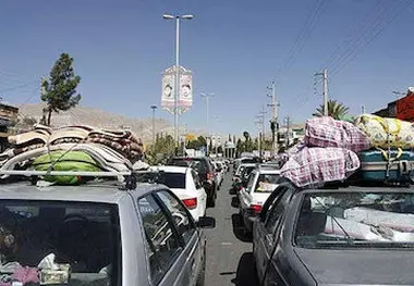 جدول مقایسه میزان مسافرین و سفرهای نوروزی در مدهای حمل و نقل 