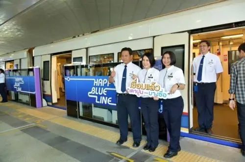 Blue Line extension bridges Bangkok metro gap 
