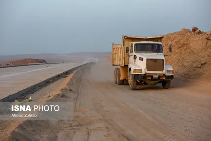 گزارش تصویری اجرای پروژه آزادراه شهید سلیمانی قم  (11)