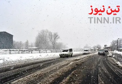 بارش سنگین برف در گیلان
