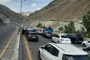 جاده کندوان یک طرفه شد؛ ترافیک سنگین در راه‌ های مازندران