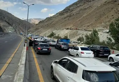 جاده کندوان یک طرفه شد؛ ترافیک سنگین در راه‌ های مازندران