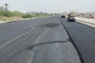 آغاز آسفالت قطعه سوم باند دوم محور رودبار جنوب–بهادرآباد 