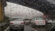 بارش باران در 3استان/ترافیک نیمه سنگین در3محور