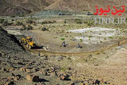 خسارات سیل به عشایر بورک شهرستان نیکشهر