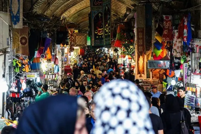 
احتمال فروریزش در منطقه بازار تهران
