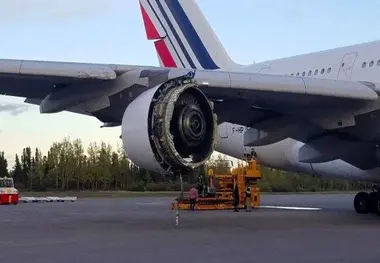 Panic As Engine Falls Off Air France A380 Over Atlantic