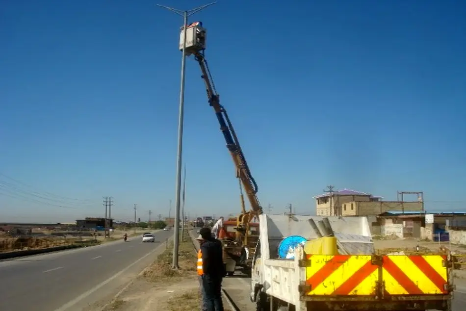 نصب 89 تیر روشنایی در نقاط حادثه خیز مشهد