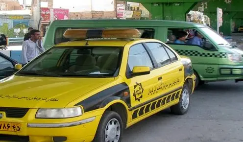 نظارت دقیق بر تاکسی‌های کرمان در ایام نوروز