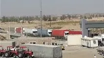 بلاتکلیفی کامیون‌های ترانزیت ایرانی در مرز سرخس