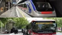 حمایت از شهروندان با رایگان شدن خدمات حمل و نقل عمومی تهران در طول جنگ