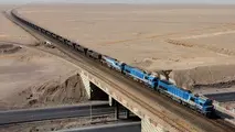 ارسال بار چناره به کویت از مسیر ریلی