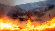 خسارت 53میلیارد180میلیون ریالی آتش سوزی به منطقه کوه بهار گرمه 
