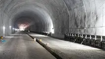 تونل شمالی گردنه حیران به صورت موقت زیر ترافیک رفت 
