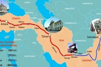 ایران در ریل رقابت کریدورها برگ برنده رو می کند