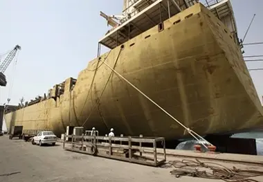 ساخت و تحویل دو کشتی ۱۱۳ هزار تنی افراماکس با توان داخلی