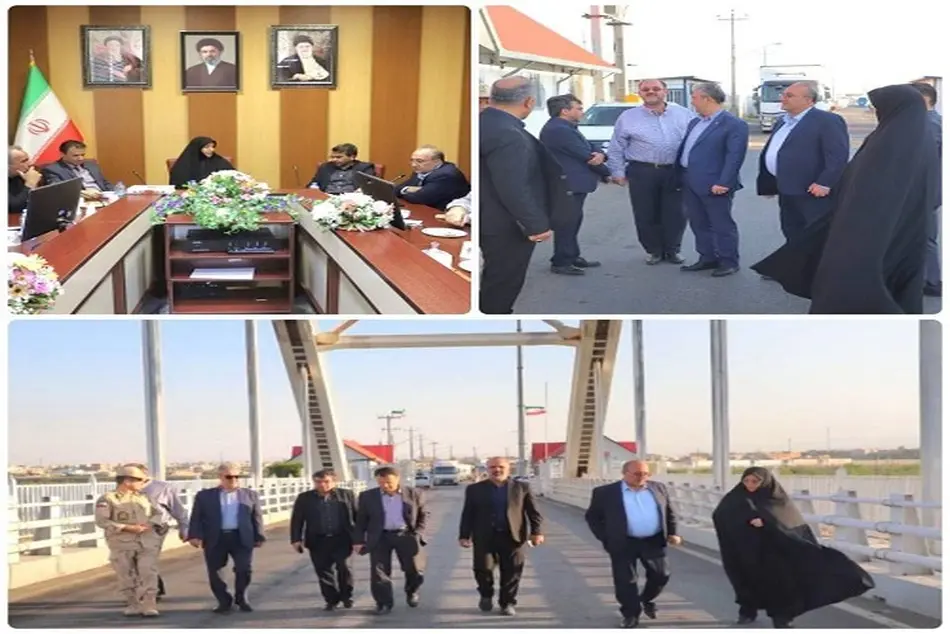 Senior Officials Inspect Poldasht Border Review Transit and Trade Challenges
