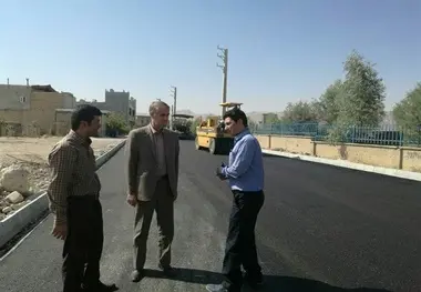 اتمام عملیات اجرایی آسفالت راه روستایی قره بلاغ در بخش مرکزی سرپلذهاب