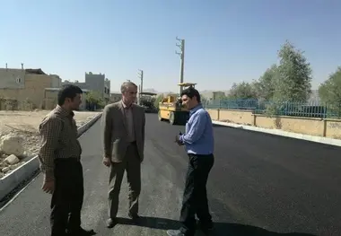 اتمام عملیات اجرایی آسفالت راه روستایی قره بلاغ در بخش مرکزی سرپلذهاب