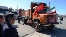 فیلم| عشق زیبای رانندگان و کامیون‌ داران استان سمنان به امام حسین(ع)