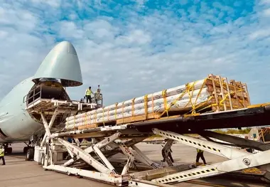 ACS transports over 110 pieces of outsize machinery from India to Ghana