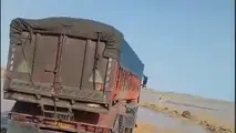 خسارت سیل به جاده‌ها ادامه دارد/ راهداری نیازمند اعتبار+ فیلم