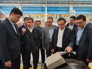 رونمایی از لوکوموتیو مپ ۳۰ در کارخانه مپنالوکوموتیو 