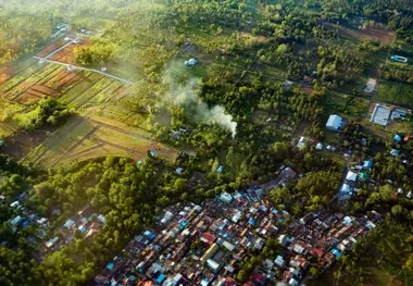 Paragliding haven: Manado Skyline, Tetempangan Hill