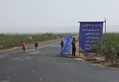 بهره برداری ازجاده امین شهر انار به کرمان