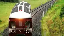 اولین نیروگاه خورشیدی متحرک خطوط ریلی جهان شروع به کار کرد