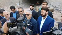 اتمام حفاری یکی از تونل‌های بزرگراه تنگ ابوالحیات به قائمیه در استان فارس