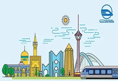 برنامه نوروزی حرکت قطارهای حومه ای راه آهن تهران 