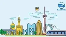 برنامه نوروزی حرکت قطارهای حومه ای راه آهن آذربایجان
