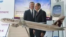 قطر با بوئینگ قرارداد ۱۸میلیارد دلاری می‌بندد
