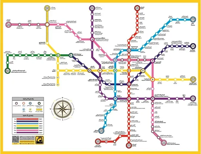 جدیدترین ایستگاه های مترو تهران کجاست؟