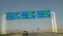 تردد ۸۰ درصدی خودروها در آزادراه‌های قزوین 
