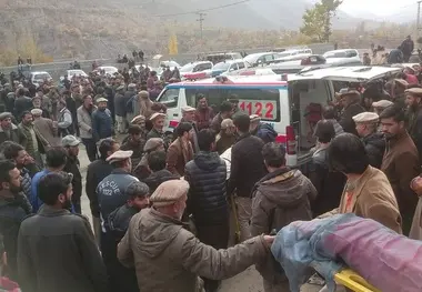 ۱۳ کشته و ۲۰ زخمی در تصادف جاده ای در جنوب پاکستان