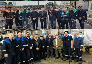 تداوم آمادگی لکوموتیوهای راه آهن در شرایط سخت/ تأکید معاون ناوگان بر حفظ سطح کیفی تعمیرات


