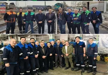 تداوم آمادگی لکوموتیوهای راه آهن در شرایط سخت/ تأکید معاون ناوگان بر حفظ سطح کیفی تعمیرات

