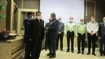تجلیل از خبرنگار تین نیوز در همایش نمونه های حمل و نقل و ترافیک استان قزوین 
