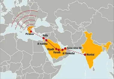 آیا کریدور عرب - مِد جایگزین مسیر چابهار می شود؟