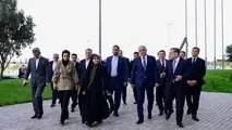 بازدید وزیر راه و شهرسازی ایران و معاون نخست وزیر جمهوری آذربایجان از بندر باکو 