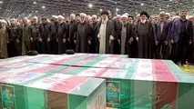 وداع با رئیس‌جمهور و همراهان شهیدش در تهران