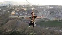 زیپ لاین و دوچرخه هوایی در پل معلق سرعین راه اندازی می شود