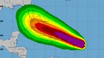 Ships may need to adjust their route as Irma passes