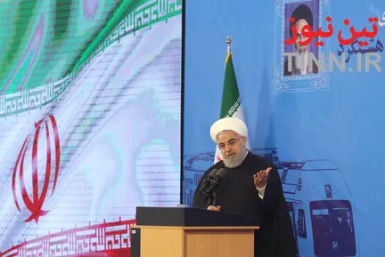 ایین افتتاح قطار برقی شهر جدید هشتگرد