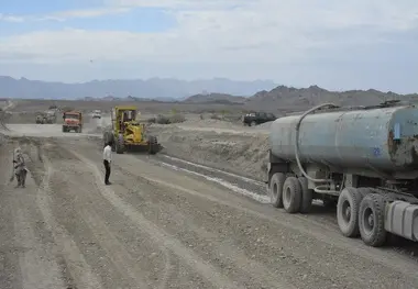 پیشرفت 50درصدی مسیر تنگه فنوج به تنگه سرحه