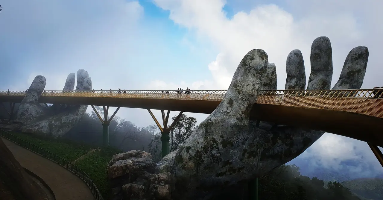  پل طلایی (Golden Bridge) - ویتنام