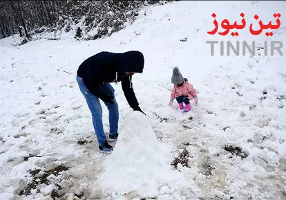 بارش برف در ارسباران،‌ بهشهر و لاهیجان