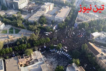 مراسم تشییع پیکر سردار سپهبد شهید حاج قاسم سلیمانی در اهواز